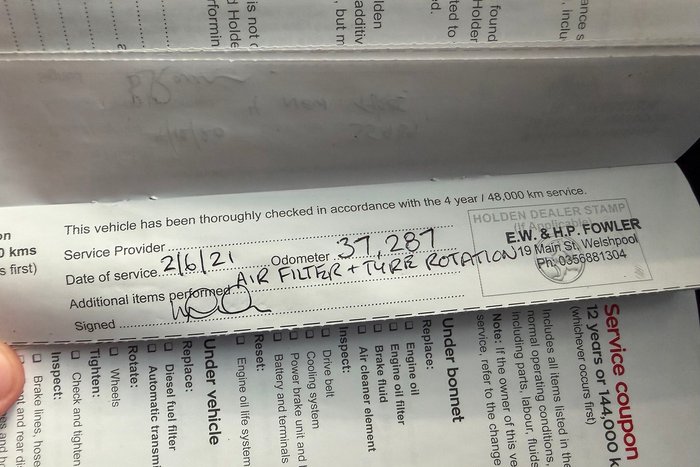 2019 Holden Calais V