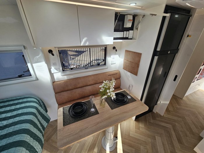 2026 Prime Edge Caravans Warrior Custom 23'9 Dual Bunk Dual Entry