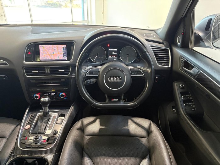 2013 Audi SQ5 TDI 8R MY13 Four Wheel Drive Glacier White