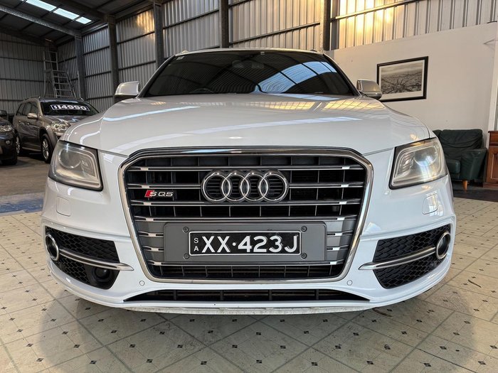 2013 Audi SQ5 TDI 8R MY13 Four Wheel Drive Glacier White