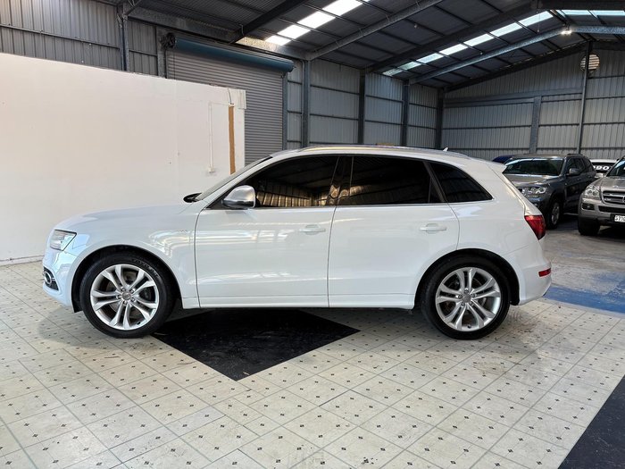 2013 Audi SQ5 TDI 8R MY13 Four Wheel Drive Glacier White