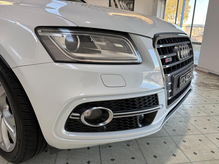2013 Audi SQ5 TDI 8R MY13 Four Wheel Drive Glacier White