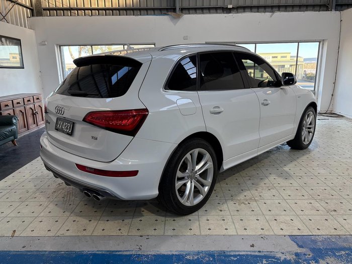 2013 Audi SQ5 TDI 8R MY13 Four Wheel Drive Glacier White
