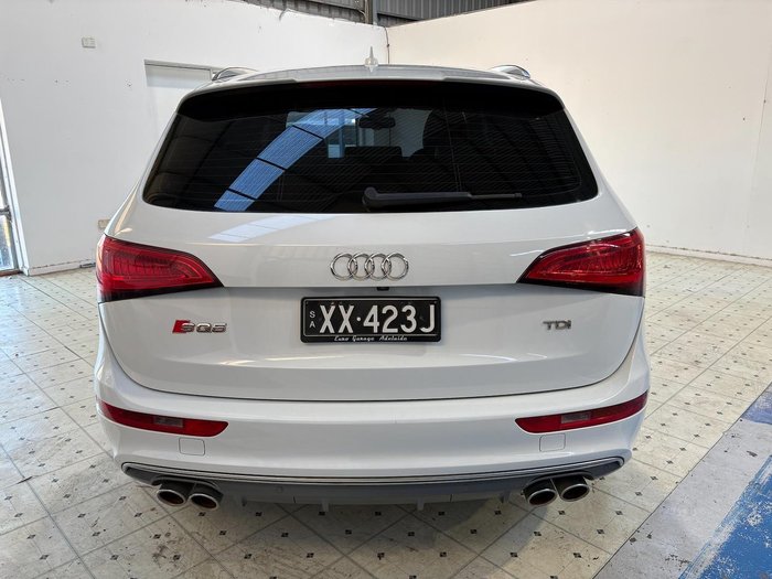 2013 Audi SQ5 TDI 8R MY13 Four Wheel Drive Glacier White