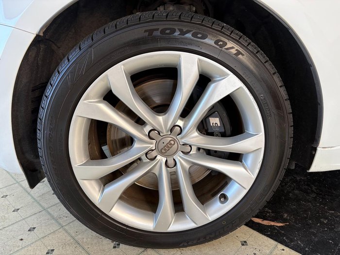 2013 Audi SQ5 TDI 8R MY13 Four Wheel Drive Glacier White