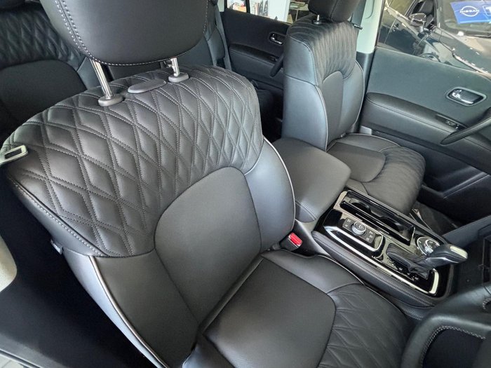 2026 Nissan Patrol Warrior Y62 MY26 4X4 Dual Range Black Obsidian