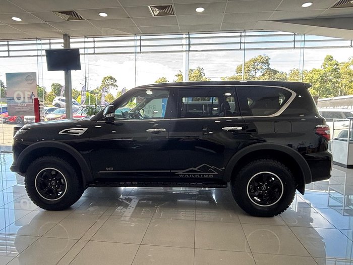 2026 Nissan Patrol Warrior Y62 MY26 4X4 Dual Range Black Obsidian