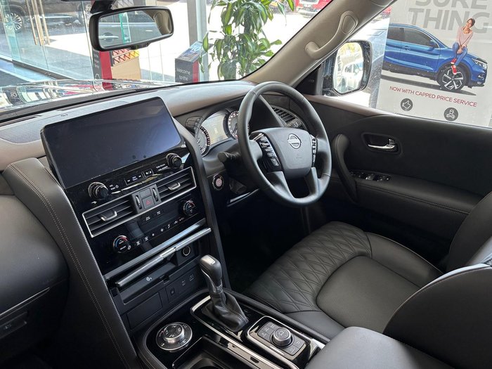 2026 Nissan Patrol Warrior Y62 MY26 4X4 Dual Range Black Obsidian