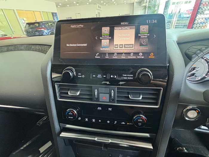 2026 Nissan Patrol Warrior Y62 MY26 4X4 Dual Range Black Obsidian