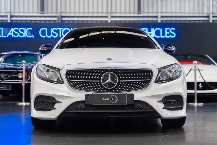 2019 Mercedes-Benz E-Class E450 C238 Four Wheel Drive Polar White