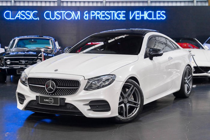 2019 Mercedes-Benz E-Class E450 C238 Four Wheel Drive Polar White