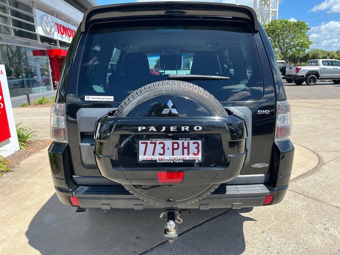 2012 Mitsubishi Pajero GLX NW MY12 4X4 Pitch Black