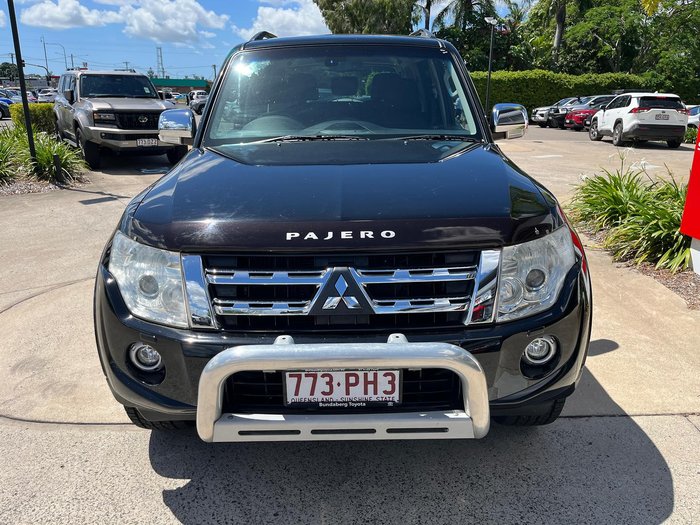 2012 Mitsubishi Pajero GLX NW MY12 4X4 Pitch Black