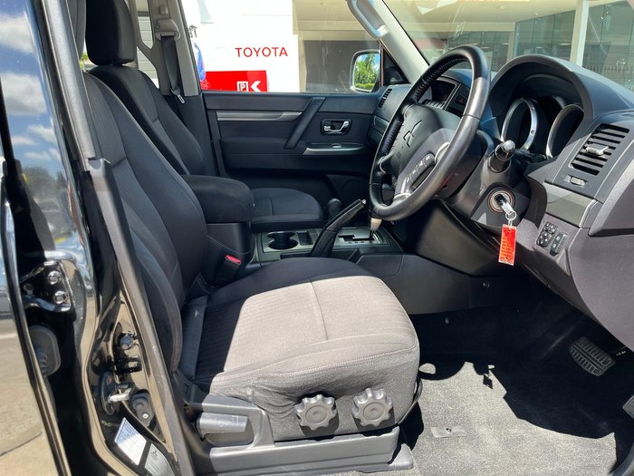 2012 Mitsubishi Pajero GLX NW MY12 4X4 Pitch Black