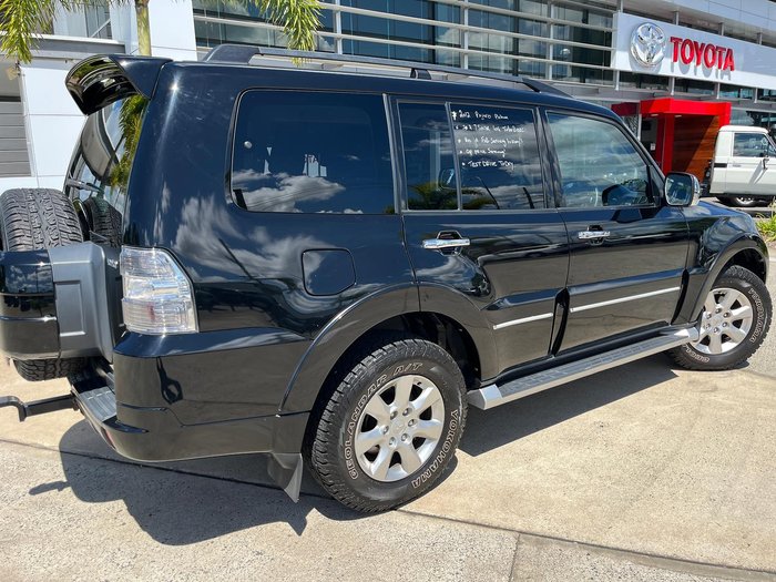 2012 Mitsubishi Pajero GLX NW MY12 4X4 Pitch Black