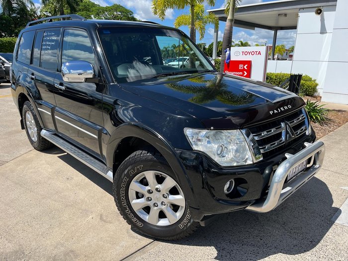 2012 Mitsubishi Pajero GLX NW MY12 4X4 Pitch Black