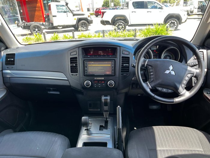 2012 Mitsubishi Pajero GLX NW MY12 4X4 Pitch Black