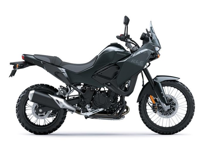 2026 KAWASAKI KLE500 METALLIC CARBON GRAY