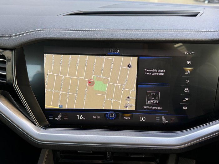 2022 Volkswagen Touareg 210TDI Elegance CR MY22 Four Wheel Drive Malbec Red