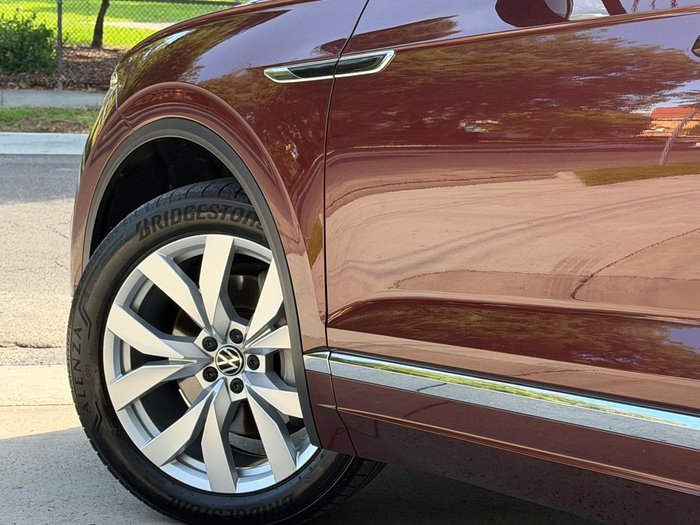 2022 Volkswagen Touareg 210TDI Elegance CR MY22 Four Wheel Drive Malbec Red