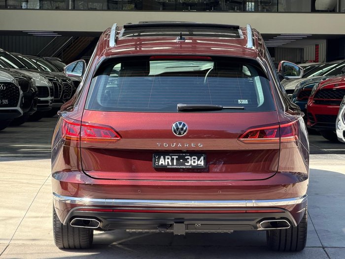 2022 Volkswagen Touareg 210TDI Elegance CR MY22 Four Wheel Drive Malbec Red