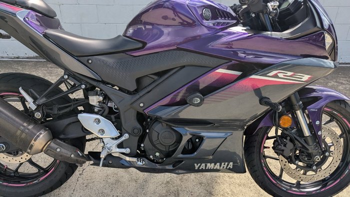 2023 Yamaha YZF-R3 Purple