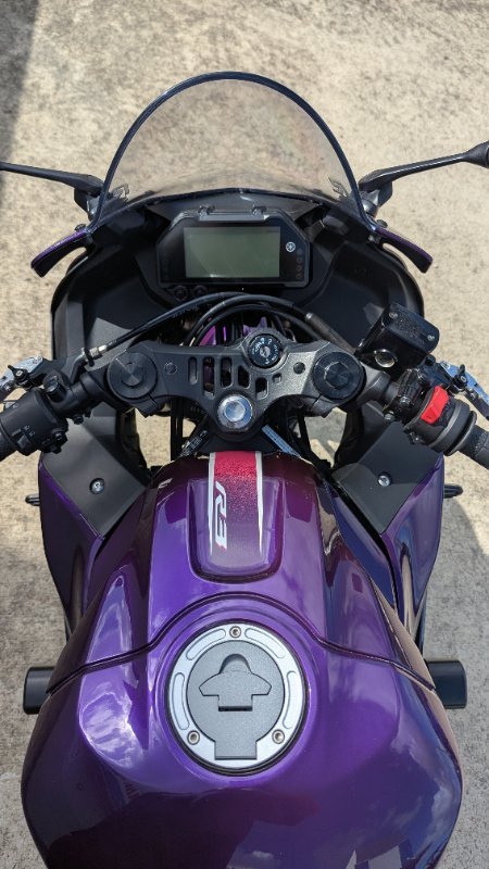 2023 Yamaha YZF-R3 Purple