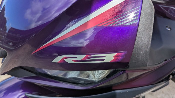 2023 Yamaha YZF-R3 Purple