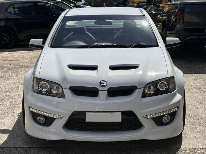 2009 Holden Special Vehicles Maloo R8 E Series MY09 Heron White