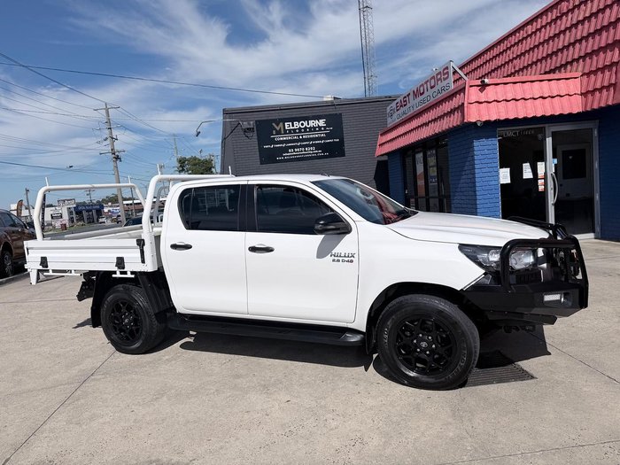 2020 Toyota Hilux SR GUN126R 4X4 Dual Range Glacier White