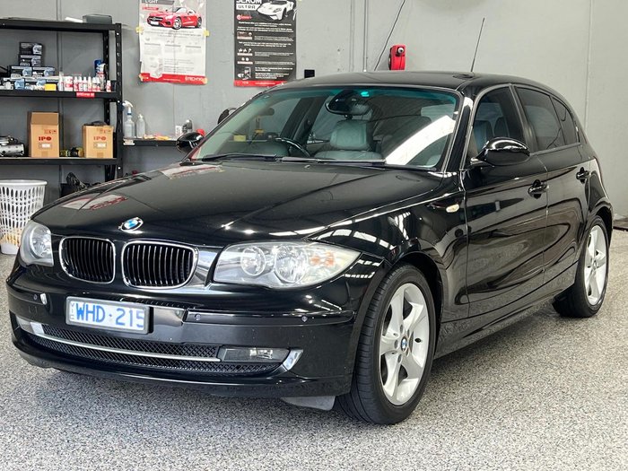 2008 BMW 1 Series 120i E87 MY07 Sapphire Black