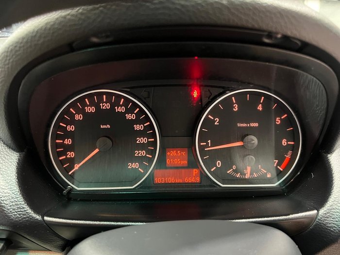 2008 BMW 1 Series 120i E87 MY07 Sapphire Black