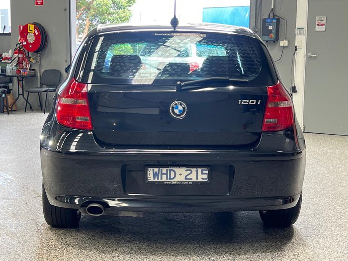 2008 BMW 1 Series 120i E87 MY07 Sapphire Black