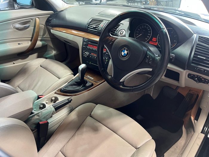 2008 BMW 1 Series 120i E87 MY07 Sapphire Black