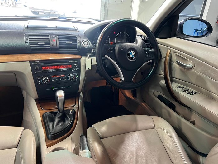 2008 BMW 1 Series 120i E87 MY07 Sapphire Black