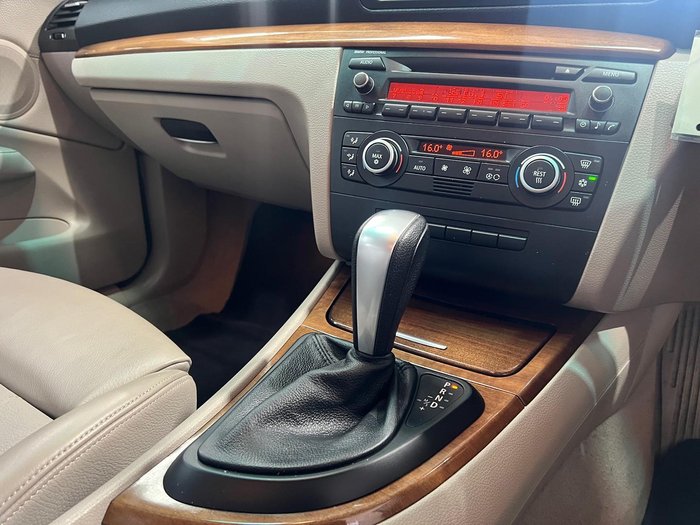 2008 BMW 1 Series 120i E87 MY07 Sapphire Black