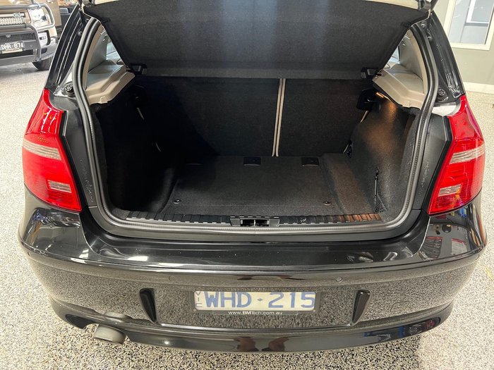 2008 BMW 1 Series 120i E87 MY07 Sapphire Black