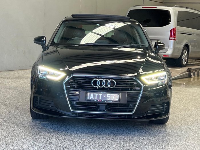 2018 Audi A3 Sport 8V MY18 Brilliant Black