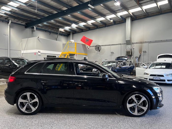 2018 Audi A3 Sport 8V MY18 Brilliant Black