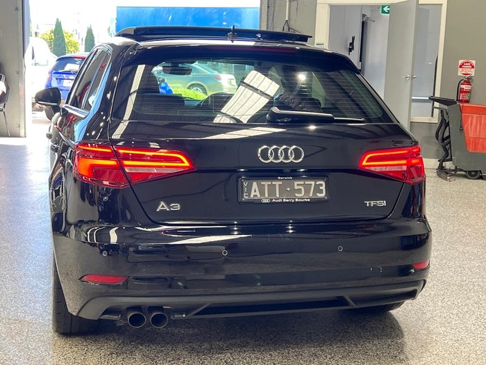 2018 Audi A3 Sport 8V MY18 Brilliant Black