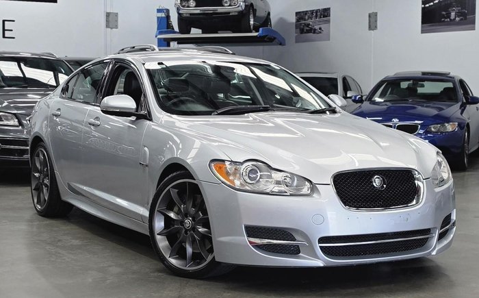 2011 Jaguar XF Luxury X250 MY12 Rhodium Silver