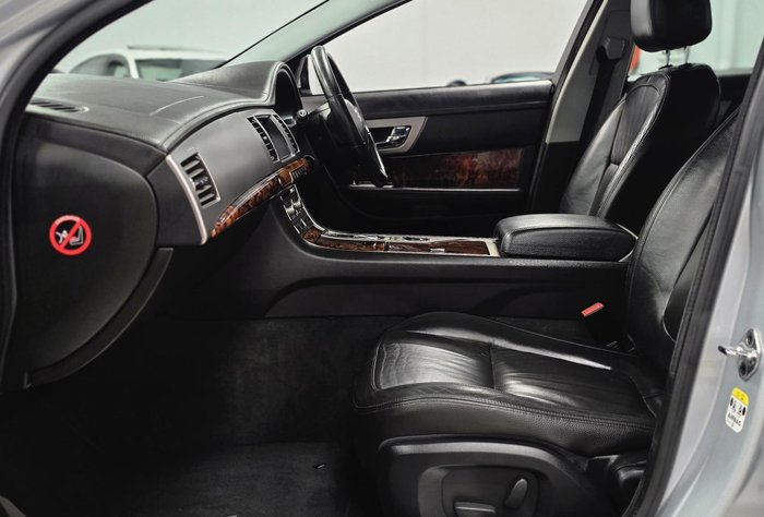 2011 Jaguar XF Luxury X250 MY12 Rhodium Silver