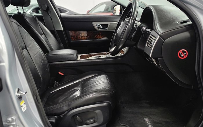 2011 Jaguar XF Luxury X250 MY12 Rhodium Silver