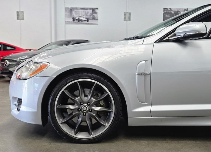 2011 Jaguar XF Luxury X250 MY12 Rhodium Silver