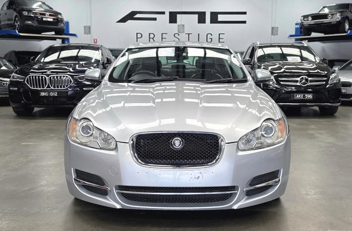 2011 Jaguar XF Luxury X250 MY12 Rhodium Silver