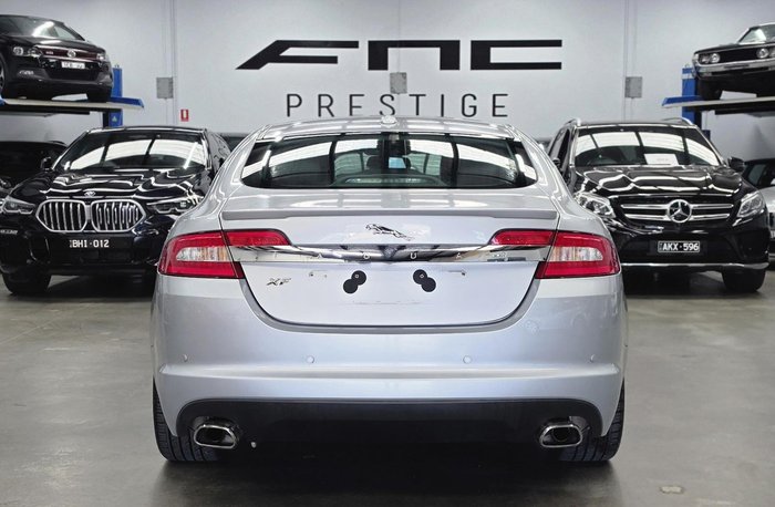 2011 Jaguar XF Luxury X250 MY12 Rhodium Silver