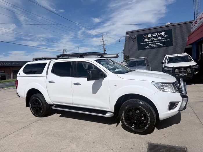 2016 Nissan Navara ST D23 Series 2 4X4 Dual Range Polar White