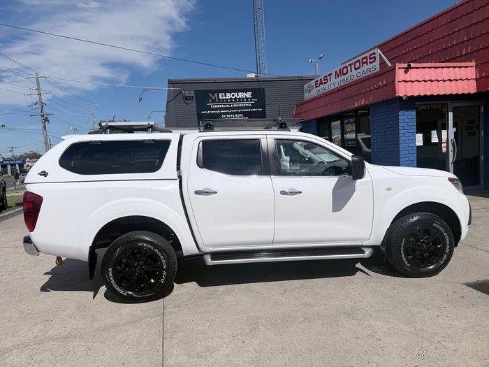2016 Nissan Navara ST D23 Series 2 4X4 Dual Range Polar White