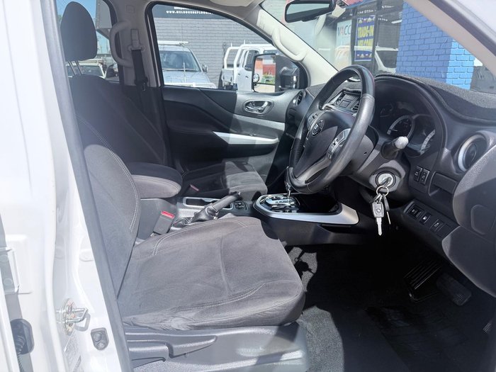 2016 Nissan Navara ST D23 Series 2 4X4 Dual Range Polar White