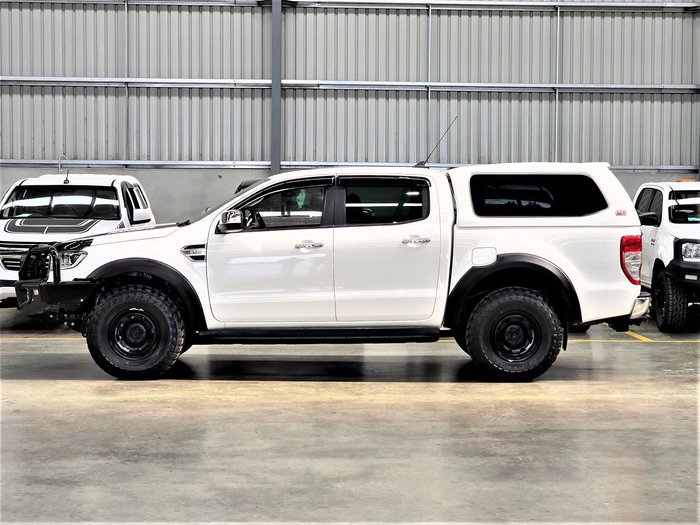 2022 Ford Ranger XLT PX MkIII MY21.75 4X4 Dual Range Arctic White